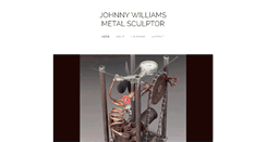 Desktop Screenshot of johnnywilliamsmetalsculptor.com